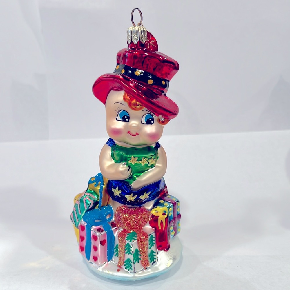 Christopher Radko “Gift of Health” Glass Ornament